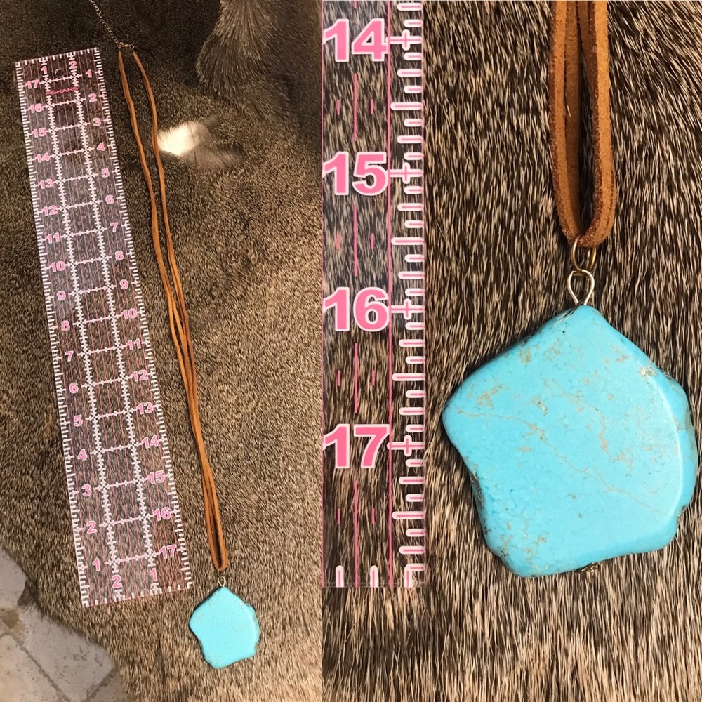 Faux Turquoise slab